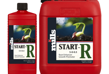 Mills Start-R nutrient bottles – root enhancer and early growth promoter for strong plant development
