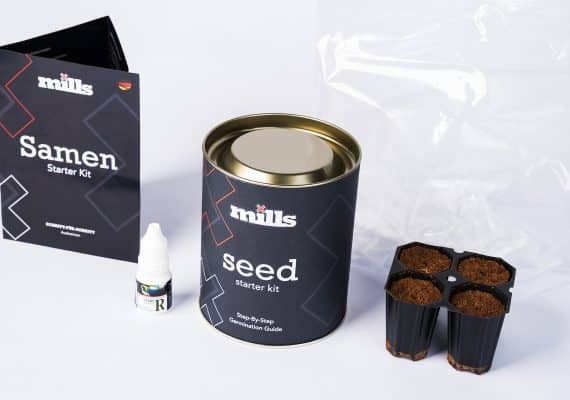 Introducing The Mills Seed Starter Kit is the best way to germinate seeds since birds started dropping them out of the sky.