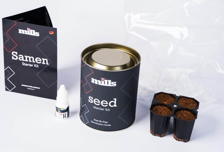 Introducing The Mills Seed Starter Kit is the best way to germinate seeds since birds started dropping them out of the sky.